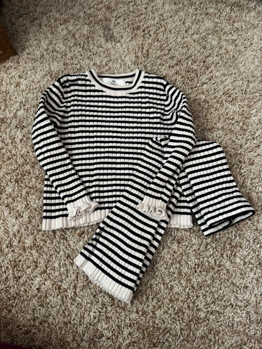 H&M Toddler Girl Knit Matching Set